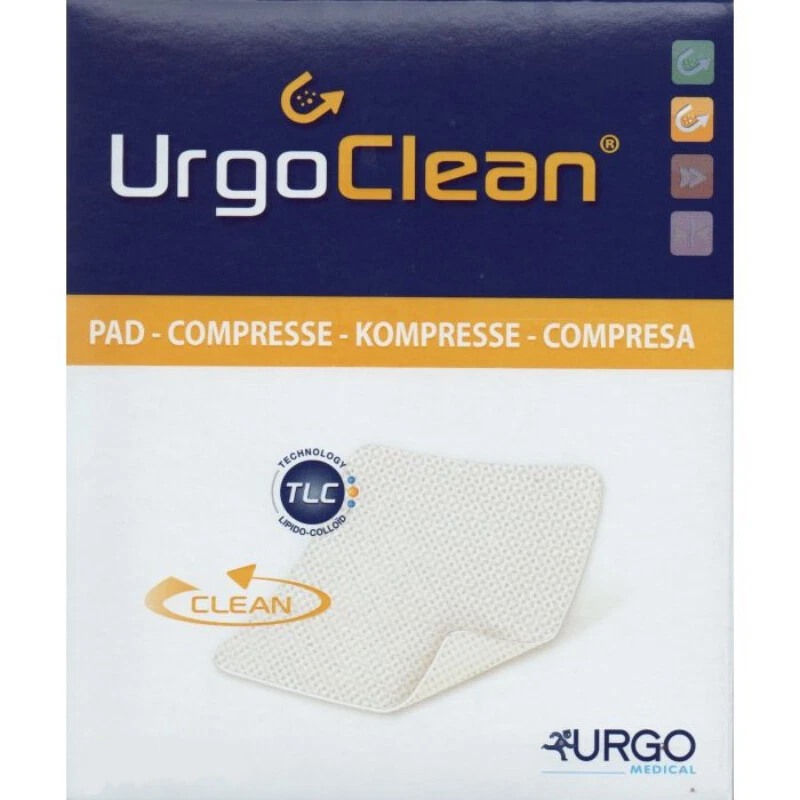 UrgoClean Pad Hydro-Desloughing Soft Adherant Dressings - All Sizes - Image 1 of 1