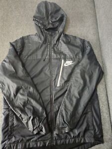 Nike Advance 15 Windrunner Black Full Zip Hoodie Jacket Size L