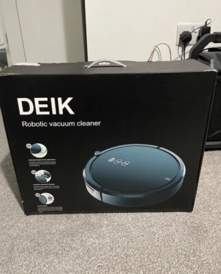 Deik Automatic Self-Charging Robotic Vacuum Cleaner Hard Floor & Carpet Hoover - Image 1 of 3