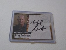 Jericho Season One Michael Gaston A5 autograph card The Mentalist Prison Break
