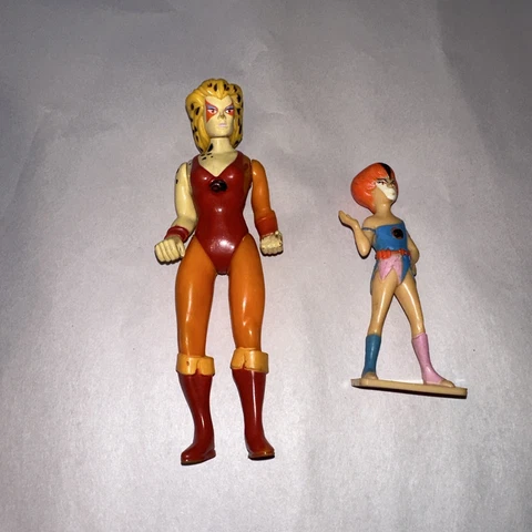 Vintage LJN Thundercats Cheetara & Wilykit 1985 Cover