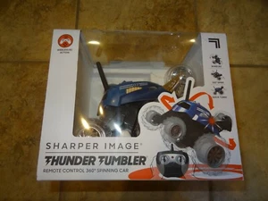 Sharper Image Thunder Tumbler RC Car **NEW IN BOX** Light Blue - Picture 1 of 4