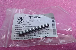 Meyer Gage 6.77MZP Plus Metric Z Gage Pin, 6.77mm *Made in USA* - Picture 1 of 1