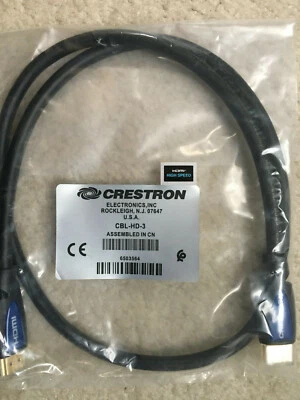 Crestron Certified CBL-HD-3 HDMI® Interface Cable,18 Gbps, 20 ft (1.8 m) 6503564 - Image 1 of 3