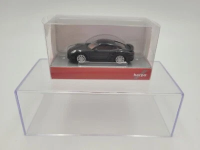 Herpa 1:87 Porsche 911 Turbo Nero - Immagine 1 di 3