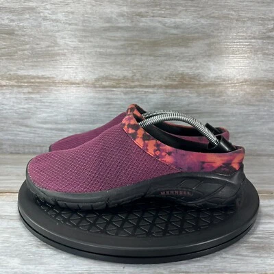 Zapatos zueco Merrell para mujer Encore Breeze 4 con estampado de morera de malla sin cordones talla 7 Foto 1 de 4