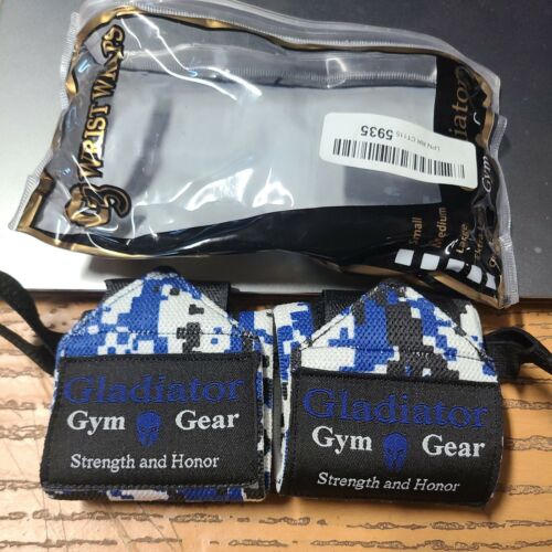 Gladiator Gym Gear 2 Pack Light Weight Wrist Strap