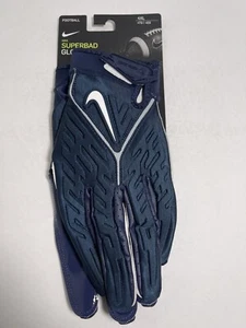 Nike Penn State Superbad 6.0 Football Gloves w/ Magnigrip DX5282-414 Size 4XL - Picture 1 of 3