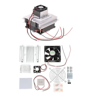DIY Thermoelectric Peltier Refrigeration Cooling System Kit with Cooler Fan L6D1 - Picture 1 of 11