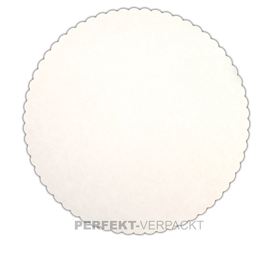 100 Tortenscheiben ø 28cm Tortenunterlagen Tortenplatten aus Frischfaser - Bild 1 von 1
