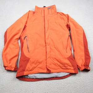 Patagonia Women's M Orange Full Zip Winter Jacket Lined - Picture 1 of 15