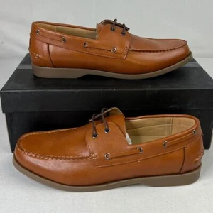 Goor Dress Shoes for Men Classic Modern Slip On Oxfords size 9.5 Brown - Picture 1 of 9