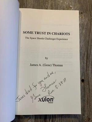 SIGNED - SOME TRUST IN CHARIOTS by James Thomas (2006, Paperback) - Image 1 of 4