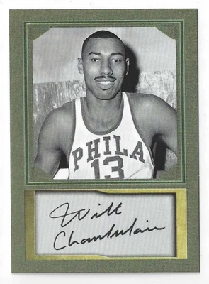 WILT CHAMBERLAIN LA LAKERS SIGNED PHOTO AUTOGRAPH SIGNATURE POSTER 8X10 REPRINT - Image 1 of 3