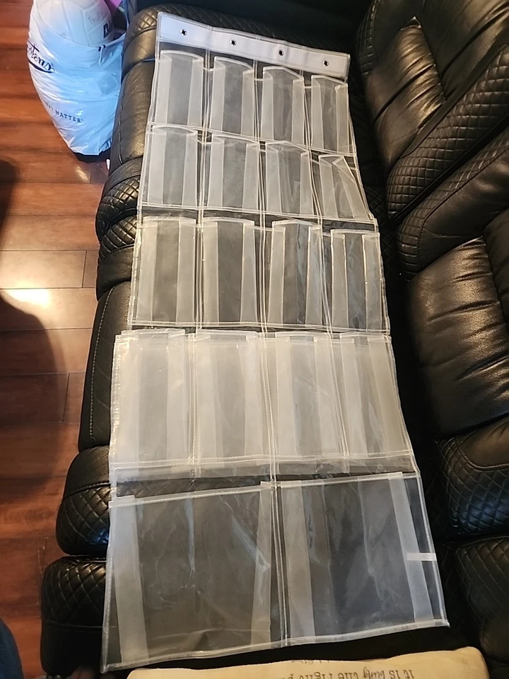 Organizador de baño colgante 28 bolsillos sobre la puerta organizador Foto 1 de 1