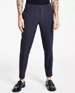 International Concepts Men's Keane Slim-Fit Pants in Harbor Gray-Size 33 - Picture 1 of 8