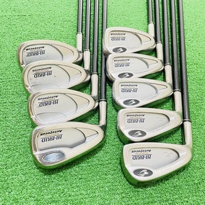 DUNLOP LH Iron Set HI-BRID 4.5.6.7.8.9.P.A.S Graphite Flex R Left Handed STORE - Picture 1 of 8