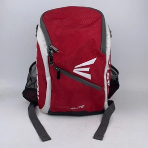 Easton Game Ready Elite Baseball Softball Equipment Backpack Youth Red Pockets - Picture 1 of 11