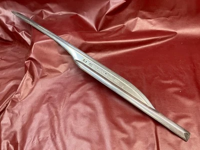 1951 Chevrolet DeLuxe stainless fender trim spear LH - Image 1 of 4