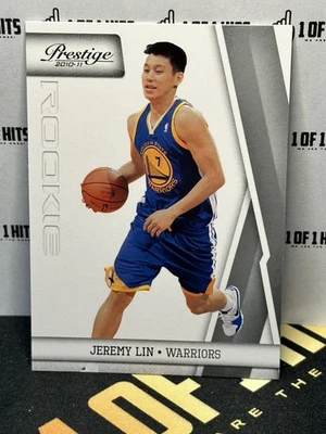 2010-11 Prestige Rookie Jeremy Lin #187 Rookie RC Sharp Corners Mint - Image 1 of 2