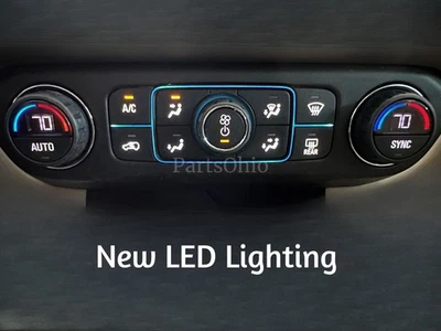 2017-22 GMC Acadia Heater AC Climate Control Dual Zone - Image 1 of 3