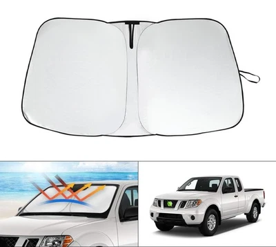 Parabrisas delantero para Nissan Frontier 2006-2021 bloque de rayos UV parasol parabrisas Foto 1 de 4