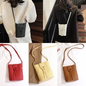 Small Size Women Crossbody Bag Solid Color Cell Phone Bag Daily Use - Picture 1 of 17