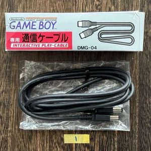 Nintendo Original Game Boy Official OEM Link Cable DMG-04 Complete In Box CIB 1 - Picture 1 of 10