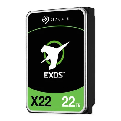 Seagate Exos X22 22TB 3.5" SATA HDD ST22000NM001E 7200RPM 6Gb/s Enterprise Drive - Image 1 of 3