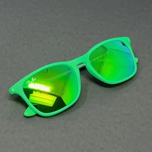 Ray Ban Junior RJ9061S-7007/3R Green 49mm Square Plastic Kids Boys Sunglasses - Picture 1 of 6