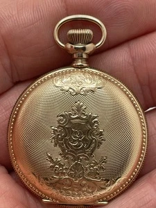 1900 Elgin 15J 0s Pocket Watch AS/IS 25 Year GF Full Hunter January 1st 1901 - Picture 1 of 18