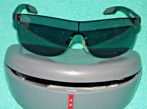 PRADA SPORT LUXOTTICA SUN GLASSES With HARD CASE LINEA ROSSA TYPE SUNGLASSES - Picture 1 of 4