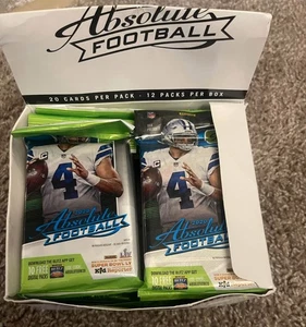 2020 Absolute Football Kaboom Cards Sealed Fat Packs 12 Packs Box Sports Cards - Picture 1 of 1