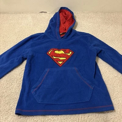 Sudadera con capucha vintage Warner Bros Superman juvenil mediana Foto 1 de 4