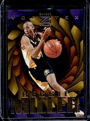 1996-97 Skybox Z-Force Reggie Miller Vortex #V7 Pacers - Imagem 1 de 2