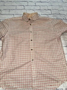Camisa Cabela's Outfitter Series Grande Para Hombre Manga Corta Botón Delantero Algodón - Imagen 1 de 7