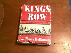 1946 book KINGS ROW by HENRY BELLAMANN - FULTON MO movie starred RONALD REAGAN - Bild 1 von 5
