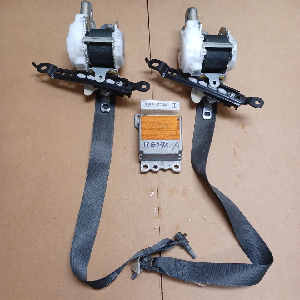 ✅️Cintos de segurança dianteiros para motoristas e passageiros Infiniti G37 XSedan 2009 - 2013 (OEM)  - Imagem 1 de 4