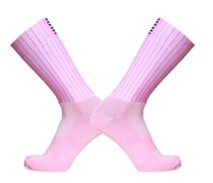 Aero Cycling Socks Aero Pro 1 Pink +39-45 (UK) RRP £17.99