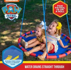 Swurfer Paw Patrol 40 Inch Saucer Swing Holds up to 250 pounds Ages 3 and Up - Picture 1 of 4