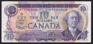 Canada 1971 $ 10 - BC-49cA - Lawson-Bouey - Replacement Prefix *TT 2523420 - Picture 1 of 2