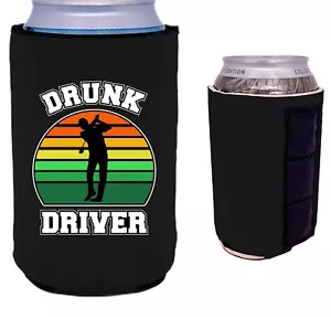 Lata magnética de golf Drunk Driver Coolie; neopreno, plegable - Imagen 1 de 10