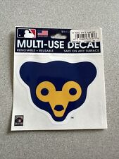 CHICAGO CUBS COOPERSTOWN COLLECTION 3"X4" MULTI-USE DECAL PERFECT FOR WINDOWS