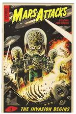Dynamite Entertainment MARS ATTACKS #3 first printing cover A