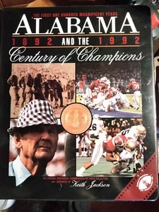 History of Alabama crimson tide college football VHS DVD 1992 Bear Bryant nfl - Bild 1 von 2