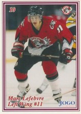 1999-00 Ottawa 67's Team Issue #10 MARC LEFEBVRE