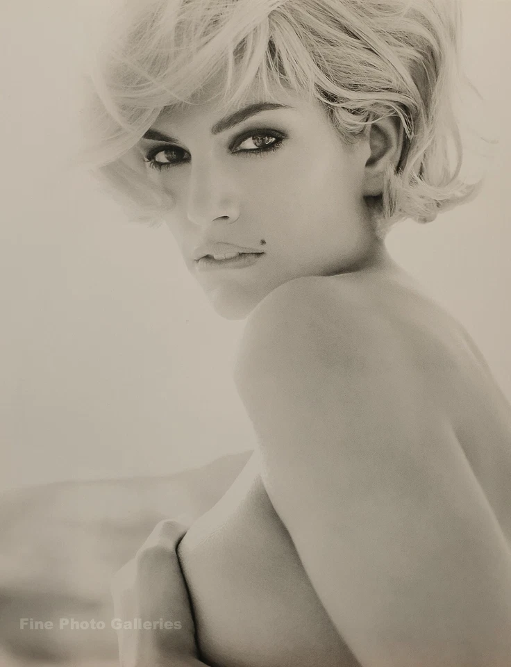 1993 年复古 HERB RITTS 女裸体模特辛迪·克劳福德金发照片艺术 16x20 — 第 1/1 张图片