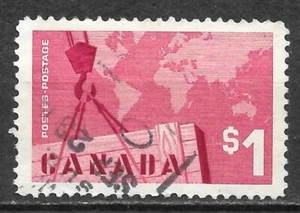 Canada 1963: $1 Export, used. SC 411 - Picture 1 of 1