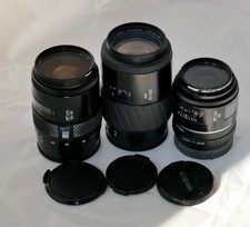 3 Minolta AF Objektive (Sony A Mount)  