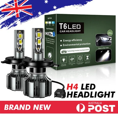 2x MODIGT Car LED H4 Headlight Globe For Toyota Starlet Hatch 1995 1996 1997 AU - image 1 of 4